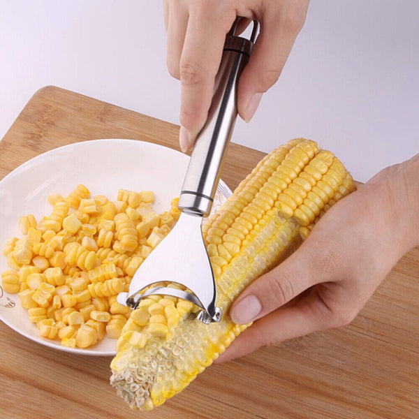 UP 2X Corn Peeler Kitchen Remover One-Step Thresher Cob Kerneler Cutter Stripper
