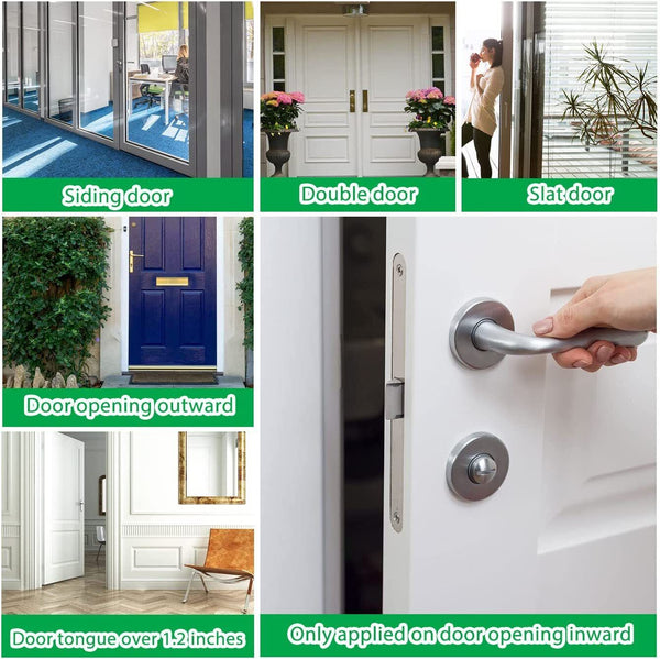 Portable Door Lock Security Safety Travel Hotel Home Addalock Safe-Lock New