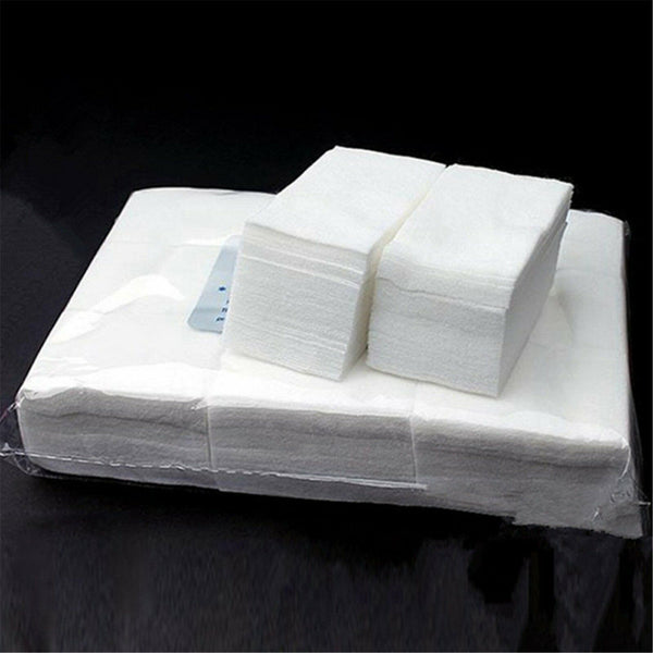 2700X Lint Free Cotton Pads Nail Wipes Polish Remover Cleaner Manicure Paper AU