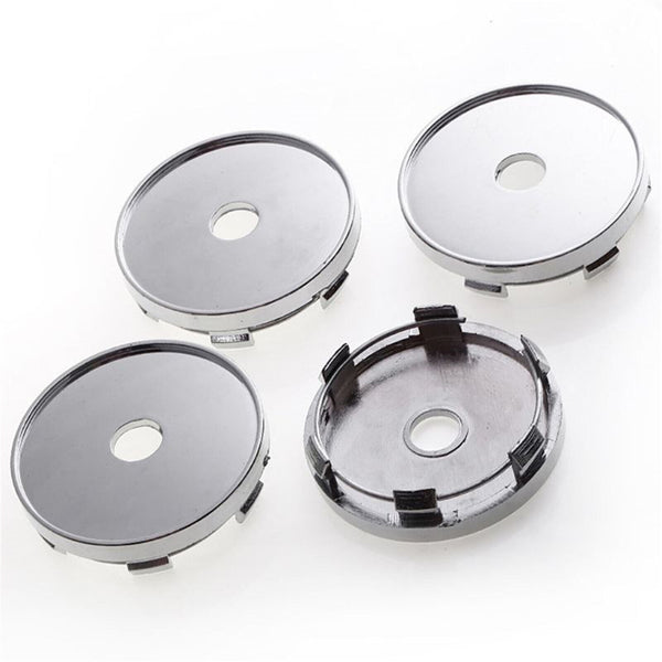 4PCS Car Wheel Center Caps Central Hub Blank Centre Hubcaps Universal 60mm NEW