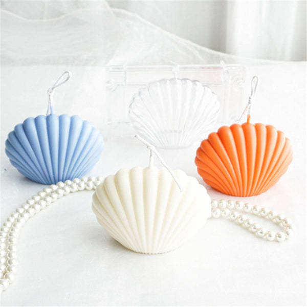 DIY Aromatherapy Candle 3D Silicone Moulds DIY 3D Seashell Shell Candle Mould AU