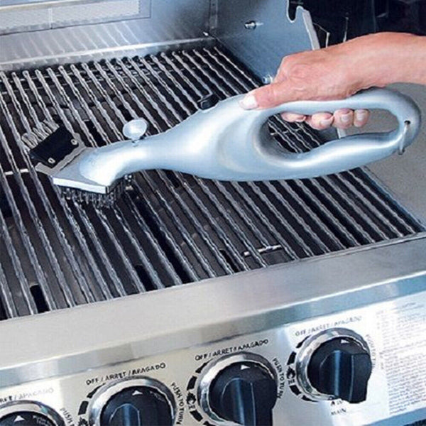 Cleaning Brush Steam Barbecue Charcoal Cleaner BBQ Cleaning Tools with Water