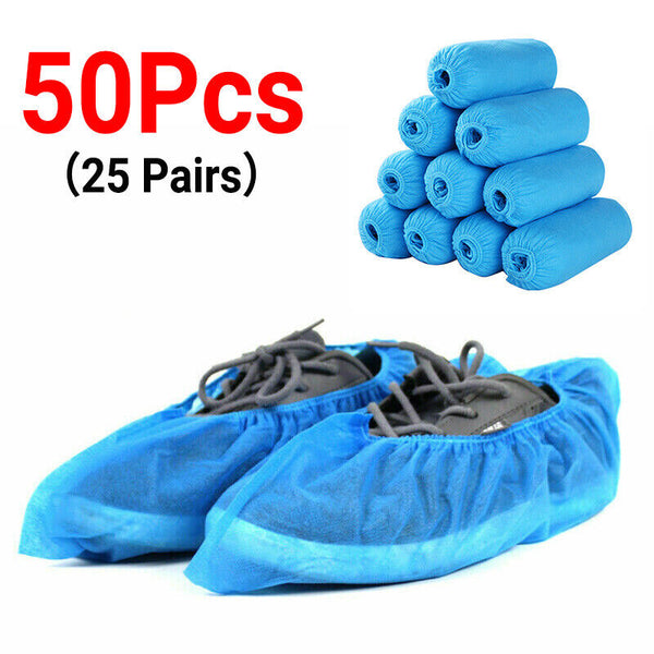 Disposable Non-woven Shoe Cover Anti Slip Cleaning Overshoes Boot Cover Upto 200