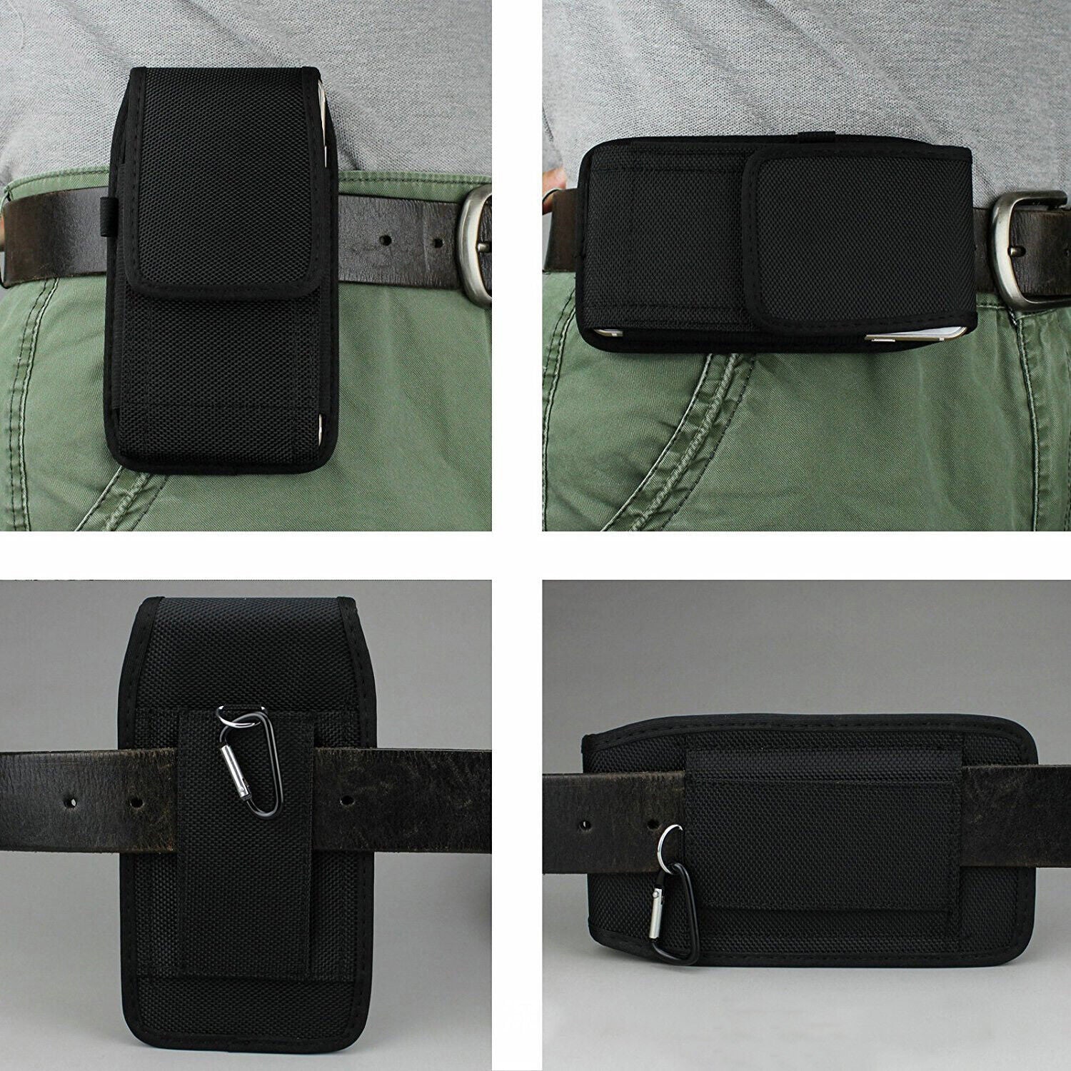 Universal Outdoor Tactical Mobile Phone Pouch Holster Case Bag Hook Holder Belt