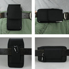 Universal Outdoor Tactical Mobile Phone Pouch Holster Case Bag Hook Holder Belt