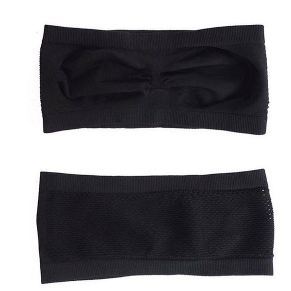 Women's Strapless Seamless Crop Top Vest Breathable Sports Bra Tube Lady Bandeau