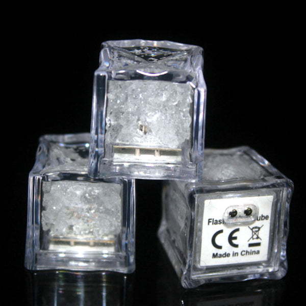 Ice Cube Sensor LED Light Lighting Party Wedding Venue XMAS Glow - Lets Party