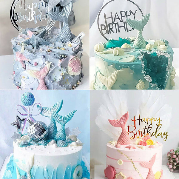 Sea Beach Nautical Animals Mermaid Silicone Fondant & Chocolate Mould Mold