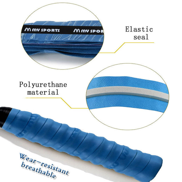 8x Anti-slip Racket Grip Tape Badminton Tennis Over Squash Racquet Rod Sweatband
