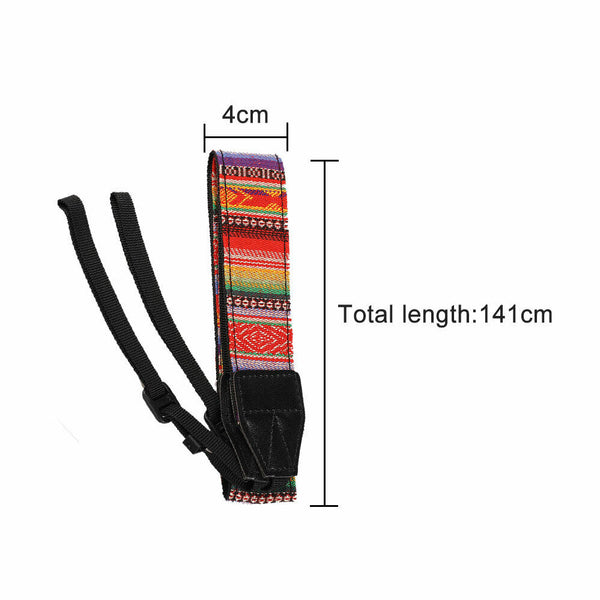 Neck Vintage Shoulder Camera Strap Compatible With Sony Nikon Olympus DSLR Canon