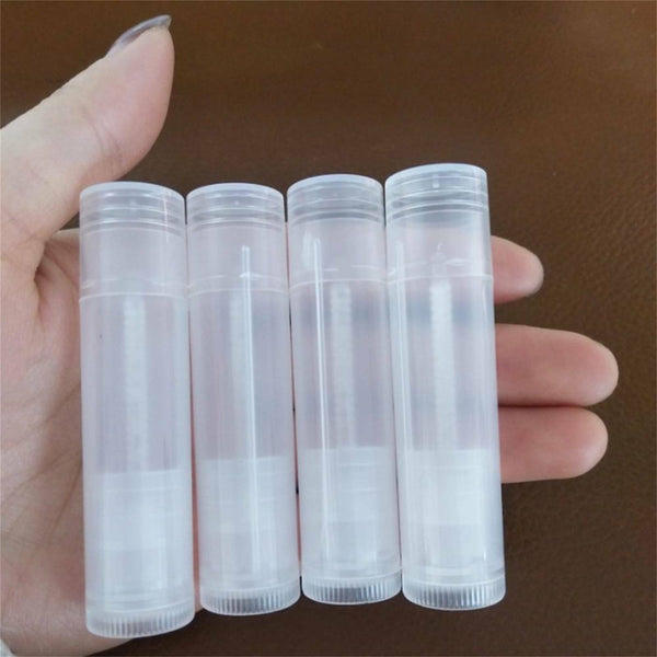 200X Empty Lip Balm Lip Gloss Tubes Lipstick Stick Tube Bottle Container ClearAU - Lets Party