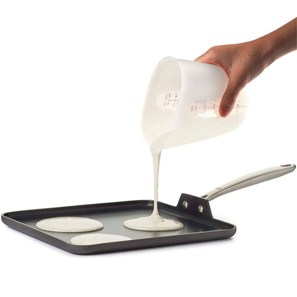 1-10X 250ml Silicone Measuring Cup Resin Glue Tool Jewelry Measuring Cup SpoonAU