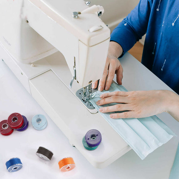 36/50Pcs Multicolor Thread Sewing Machine Bobbins Thread Embroidery Accessori AU