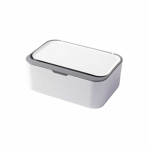 2PCS Wipes Dispenser Box Wet Baby Wipes Holder Tissue Storage Case With Lid NEW