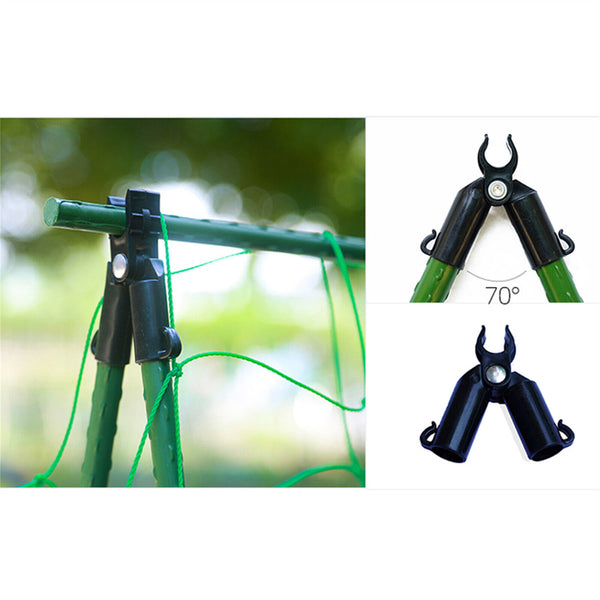 5-50PCS Garden Trellis Plant Awning Connector Joint Fixing Bracket Tomato Cage