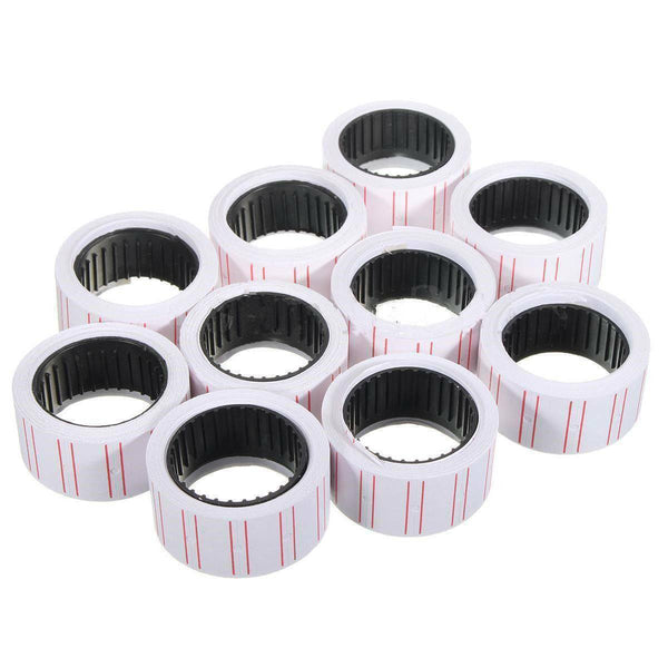 Price Tag Gun Labels Tags Rolls Sticker Pricing Tagging MX5500 800 Labels / Roll