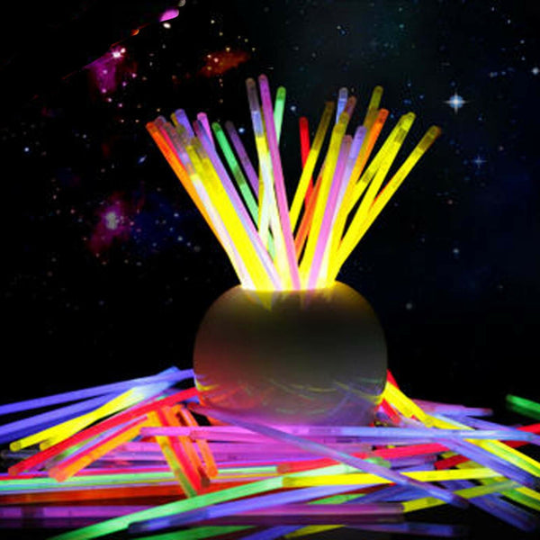 Mixed Colour Glow Sticks Bracelets Party Glowsticks Glow In The Dark - Lets Party
