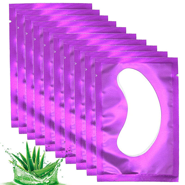2000 x Under Eye Curve Eyelash Pads Gel Patch Lint Free Lash Extension Beauty AU