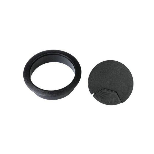 12PCS Computer Desk Table Grommet Cable Tidy Surface Port Wire Hole Cover 50MM