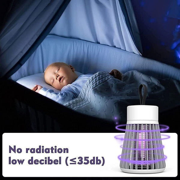 Electric LED UV Mosquito Trap Killer Lamp Insect Catcher Fly Bug Zapper Mozzie
