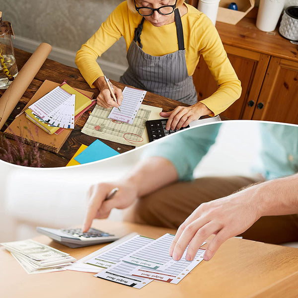 24 Pieces A6 Binder Budget Sheets Fit Budget Cash Envelope Binder Budget AU