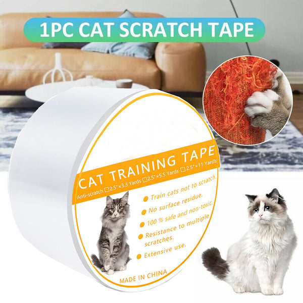 1/2PCS 3M Anti-Scratch Cat Training Tape Furniture Sofa Couch Protector Sticker