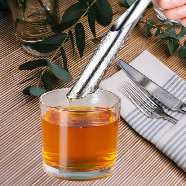 Stainless Steel Mesh Tea Infuser Metal Cup Strainer Loose Leaf Filter With Lid