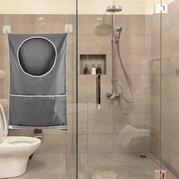 Hanging Laundry Bag Over Door Clothes Washing Storage Basket Foldable Hamper AU