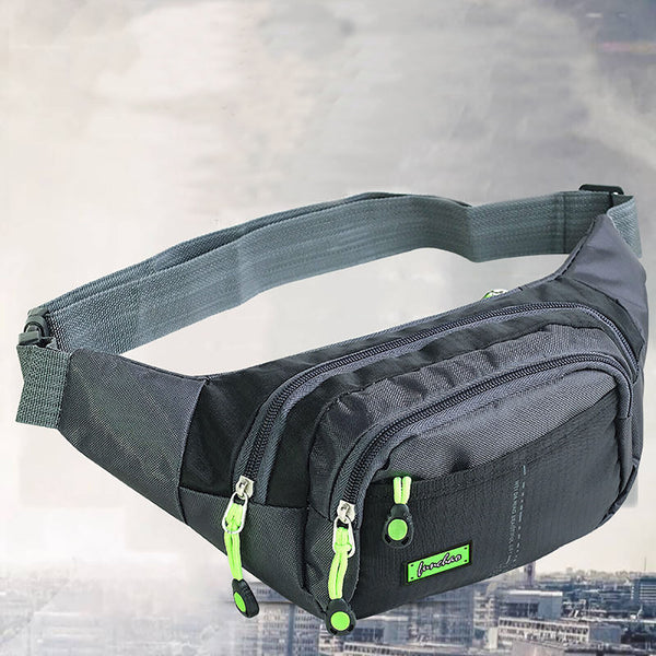 Fanny Pack Zip Pouch Men/Women Handy Belt Hiking Climbing Sport Bum Waist Bag AU