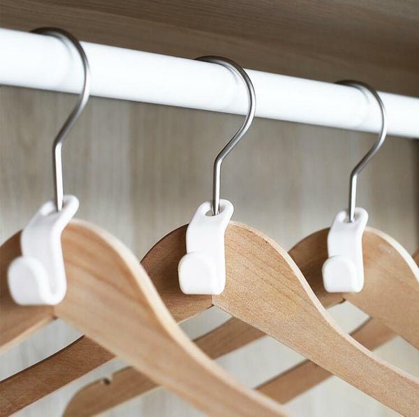 10-200PCS Clothes Hanger Connector Hooks Cascading Hanger Space Saving Organizer