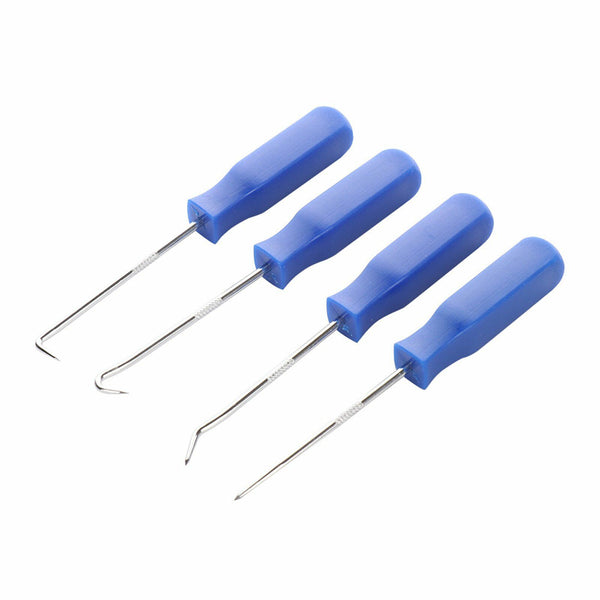 4Pcs Car Pick&Hook Set O Ring Oil Seal Gasket Puller Remover Craft Hand Tool AU