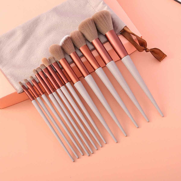 13PCS Eye Make-up Brushes Diamond Eyeshadow Eyebrow Blending Brush Set Tools
