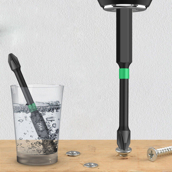 PH2 Magnetic Cross Phillips Impact Batch Head Hardness Screwdriver Bit Kit