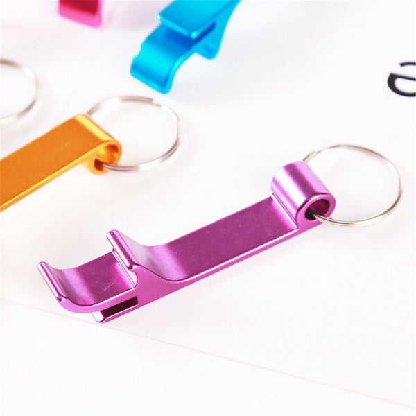 10pcs Bottle Opener Keyring Key Ring Metal Beer Bar Tool Keychain Claw Gift Wall
