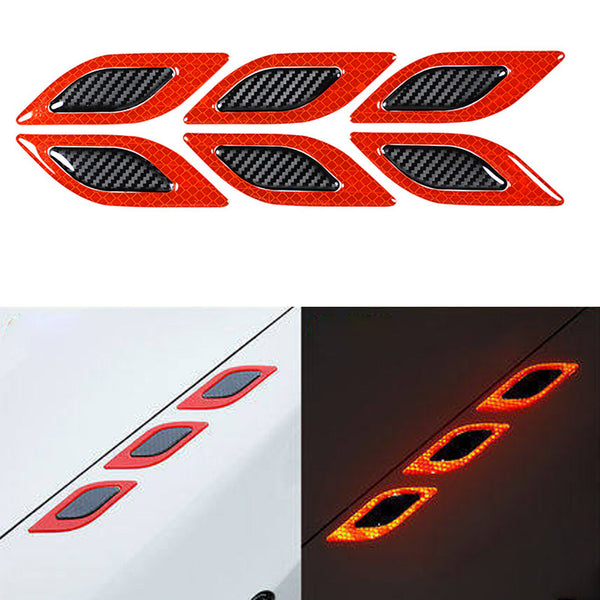 Car Decals Reflective Tape Adhesive Stickers Truck Glow Strips Safety Warning AU