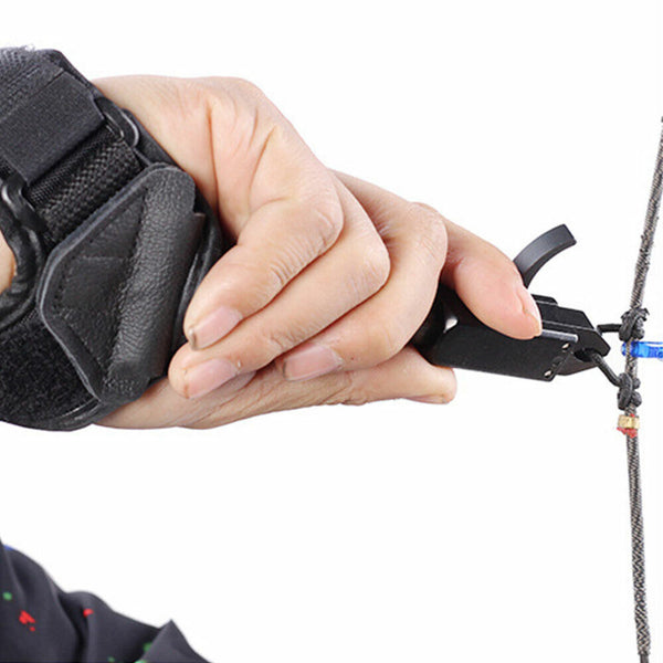 Bow Release Caliper Compound Bow Archery Release Aid with Adjustable Wrist Strap