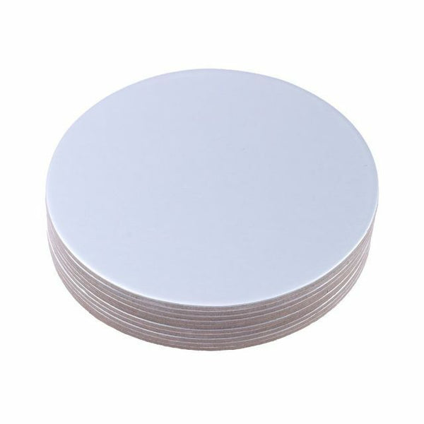 6-8-10 inch Cake Board Siliver Round Thick Cake Boxes Boards Party Wedding AU