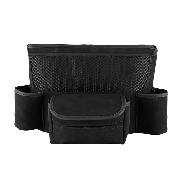 Car Net Pocket Handbag Storage Organiser Holder Between Seat PU Leather Bag AU