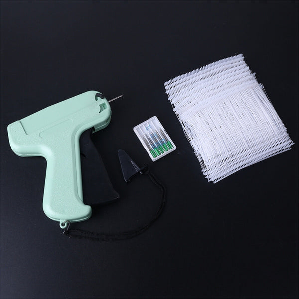 Tags Gun Machine+1000 Glue Needles+5 Needles Clothes Garment Price Label Tagging