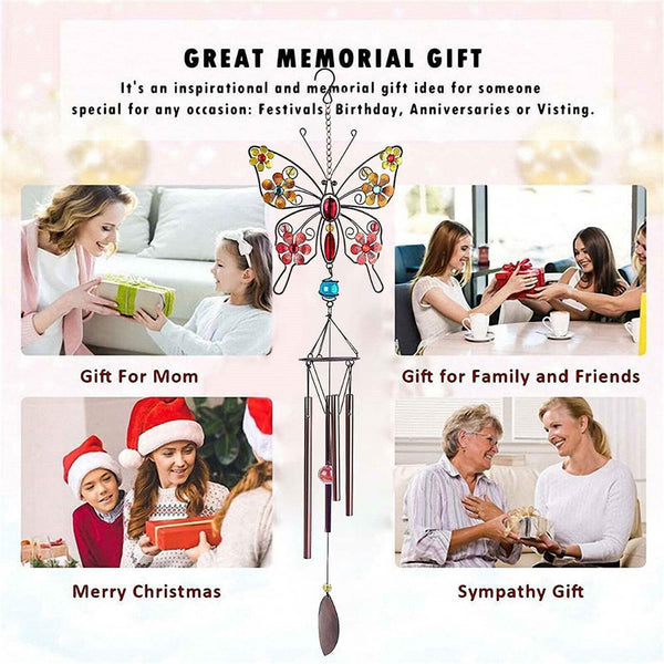 Large Deep Tone Windchime Chapel Bell Wind Chimes Outdoor Garden Home Decor AU - Lets Party