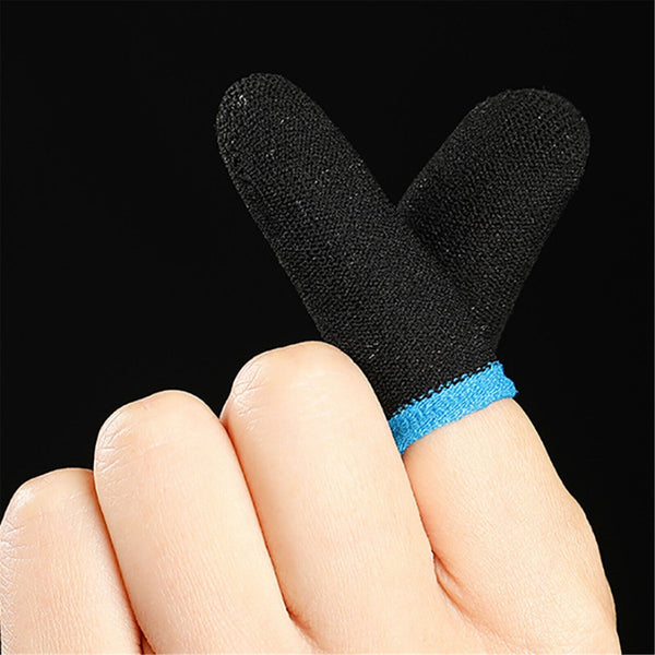 10PCS Gaming Finger Sleeve Mobile Screen Game Controller Sweatproof Gloves AUS