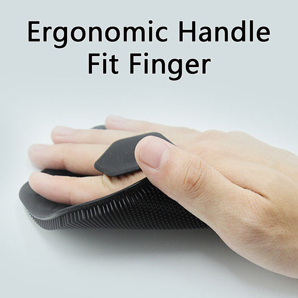 Silicone Body Scrubber Shower Exfoliating Scrub Sponge Bath Washing Massage Tool