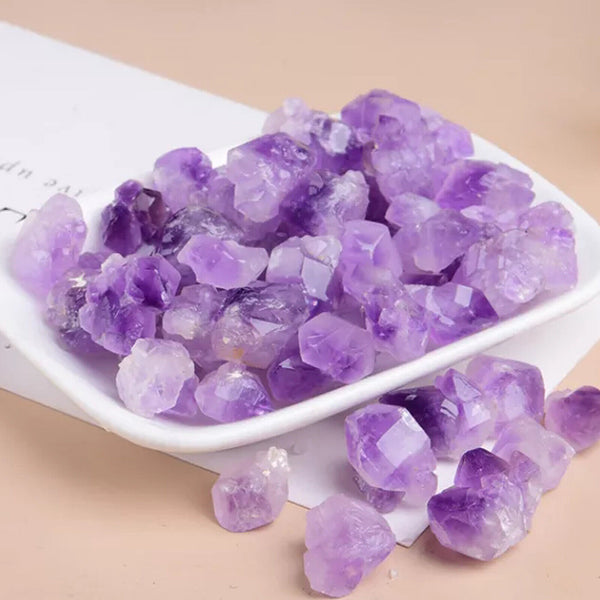 UP 1000G Natural Amethyst Raw Quartz Healing Reiki Stone Gemstone Home Decor AU