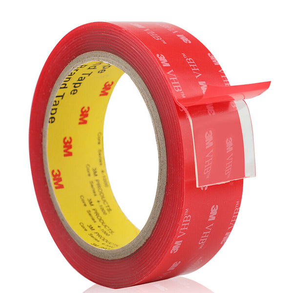 NEW 3M VHB Adhesive Tape Double-sided AU High strength Acrylic Transparent Clear