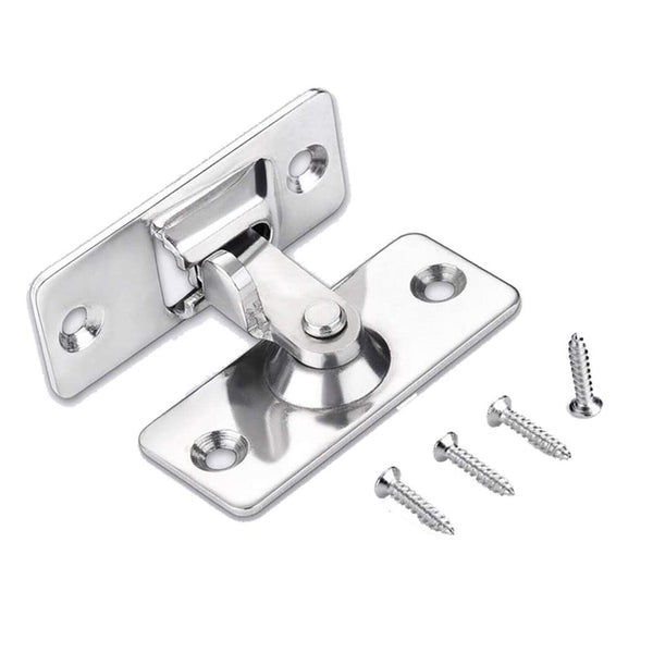 90 Degree Stainless Steel Latch Safety Right Angle Sliding Door Lock Door Hasp