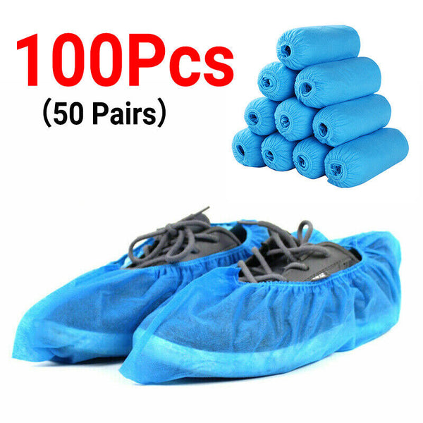 Disposable Non-woven Shoe Cover Anti Slip Cleaning Overshoes Boot Cover Upto 200