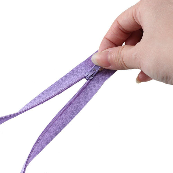 20PCS Nylon Zippers Sewing Tool Edge Puller Zip Tailor Zipper Mixed Color DIY