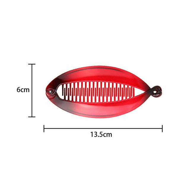 Claw Clips 8pc – Large Fish Shape Hair Clamps Banana Clips