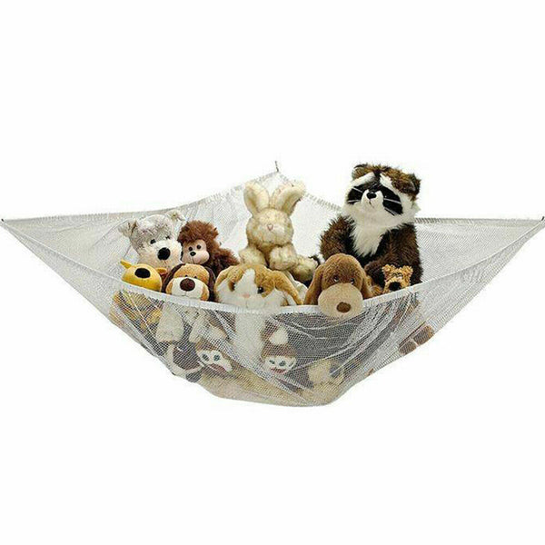 2x Soft Large Toy Hammock Mesh Net Bedroom Nursery Storage Toys Teddy Bear