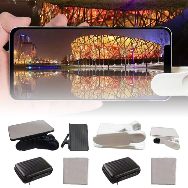 Smartphone Camera Mirror Reflection Clip Kit Selfie Sky Set for Phone Shooting